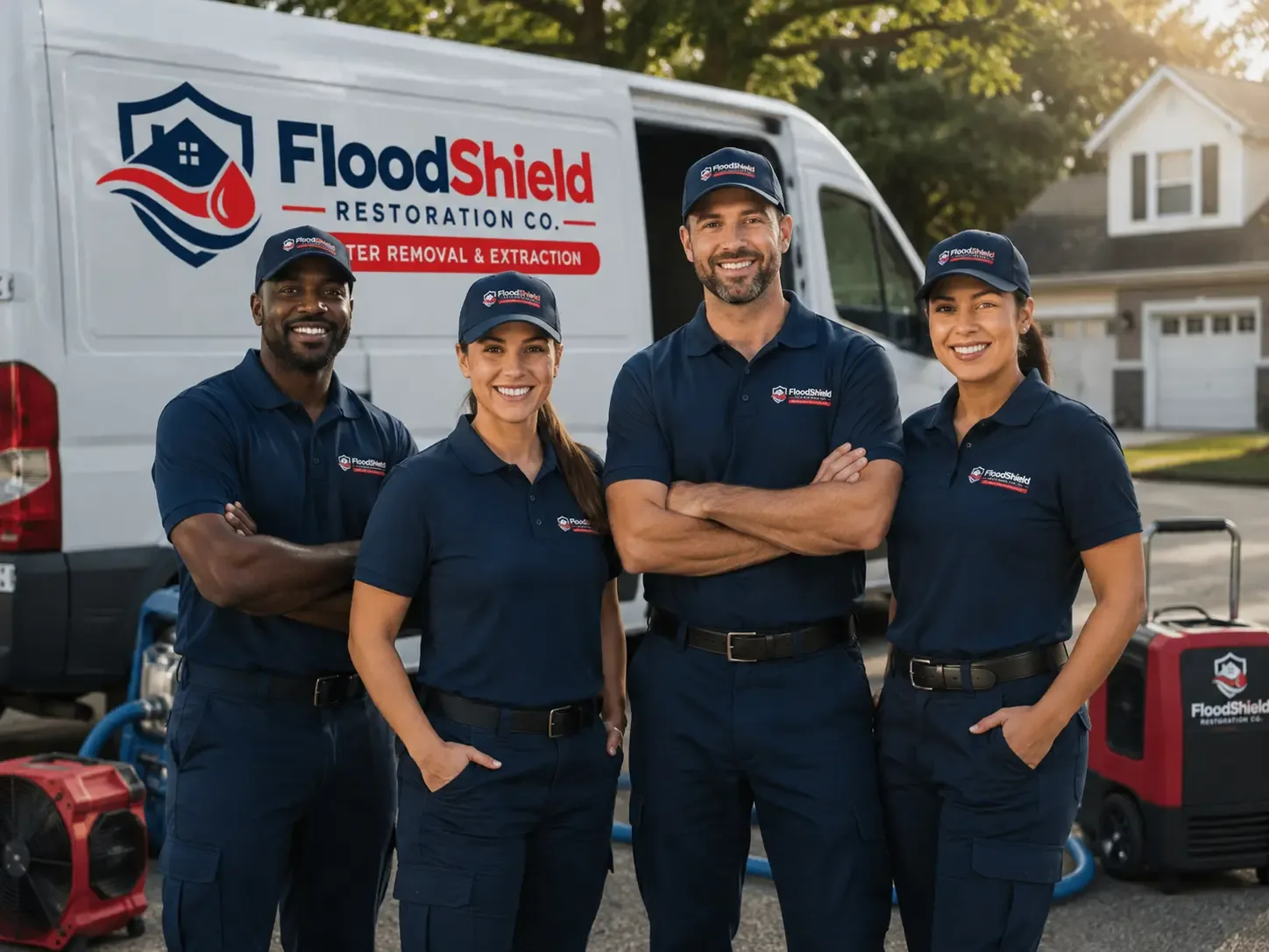 Flood Damage Restoration company in West Millgrove, OH
