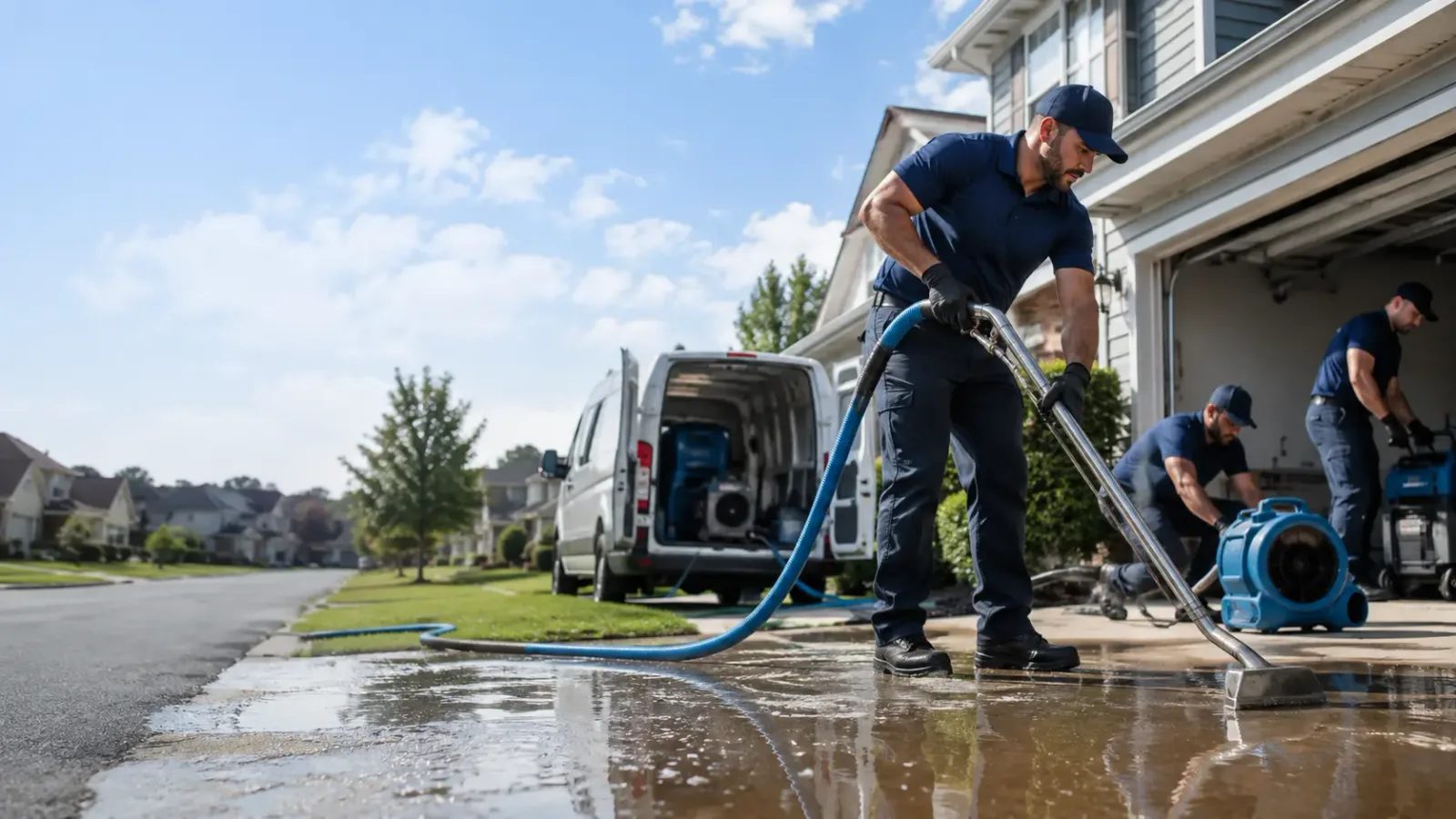 Flood Damage Restoration in West Millgrove, OH